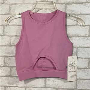 Aura athletica high neck sport bra top size S/M